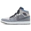 Air 1 Mid Crater Grey University Blue Men Sneakers Neutral-Grey Black DM3529-004