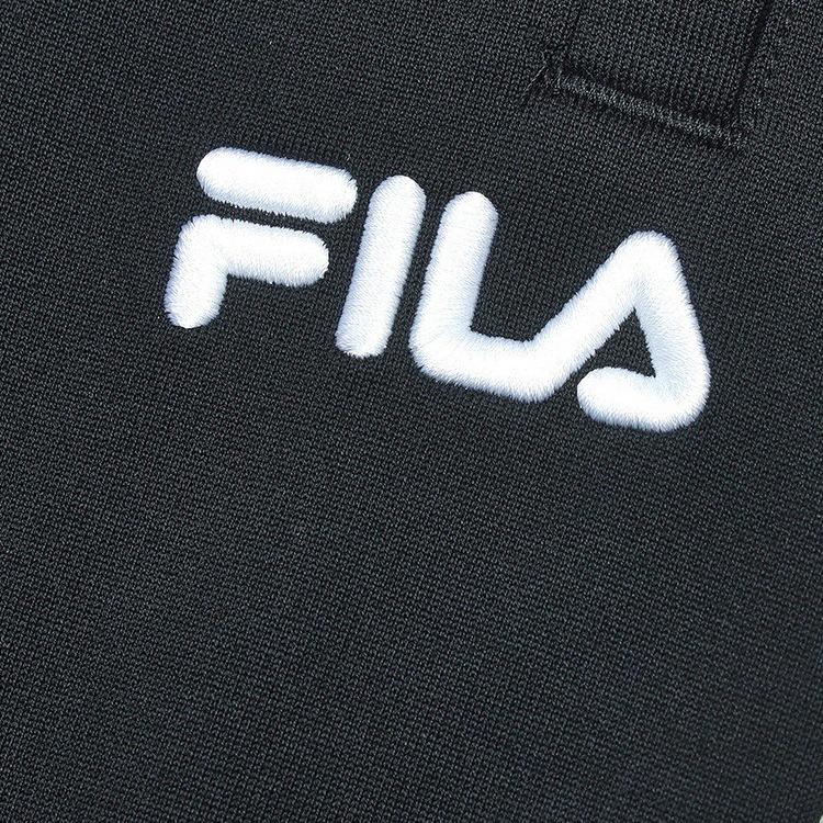 Fila Original Logo Fashion Simple Casual Knitted Sports Pants Men Pants Black F11M349611F-BK
