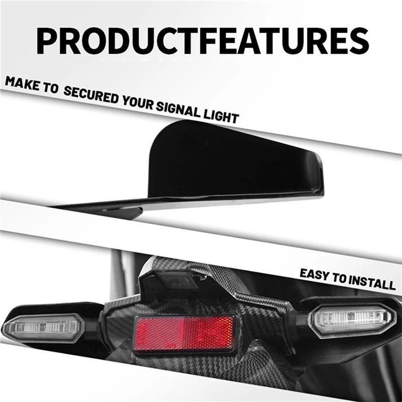 Authentic Motorcycle Signal Light Protector Signal Light Protector For Honda Click V3 Signal Light Guard