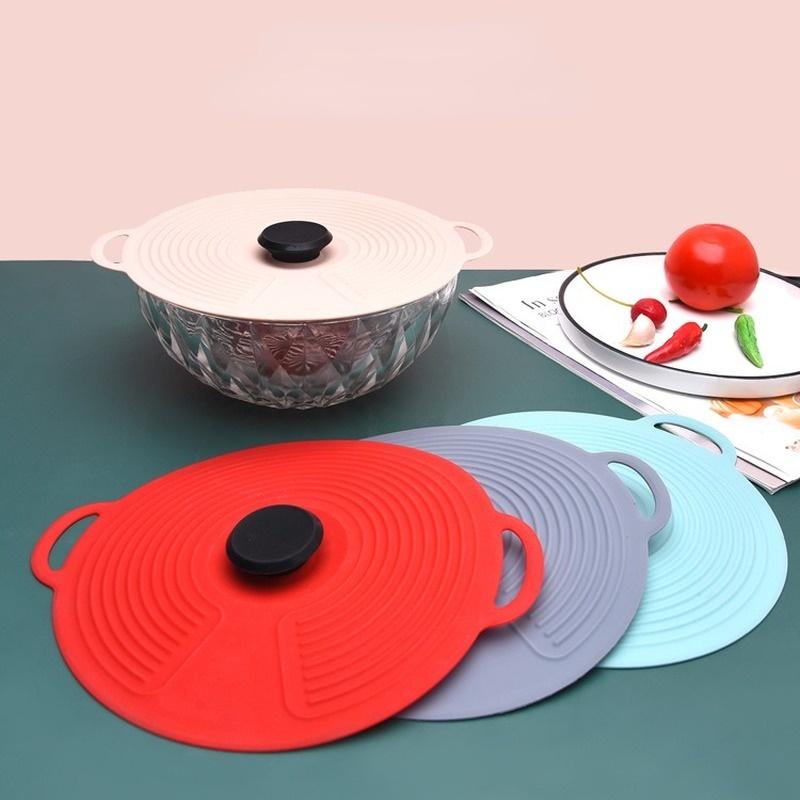 Reusable Self Sealing Lid Silicone Stretch Lids Universal Lid Silicone Bowl Pot Lid Silicone Cover Pan Cooking Food Fresh Cover