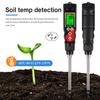 EC Soil Detector Digital EC Temperature Soil Tester 0.00-10.00 MS/cm Electrical Conductivity Soil Meter for Potted Plants Garden