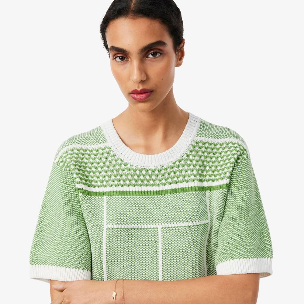 [lacoste] Women's Jacquard Graphic Dress EF9888-56G4IN