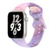 Цветочный ремешок с принтом для Apple Watch Ultra Band 49 мм 41 мм 40 мм 38 45 мм 44 мм 42 мм Силиконовый браслет для IWatch Серии 8 7 SE 6 5 4 3