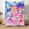 1pc Catch Teenieping Magic Sweethear (7) Blanket, Gift, for Men and Women, Soft Blanket, Good for Sofa Bed Couch Travel, Lightweight Flannel Blanket