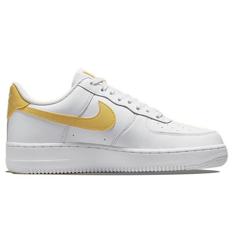 Nike Кроссовки женские Air Force 1 07 Saturn Gold белые 315115-170