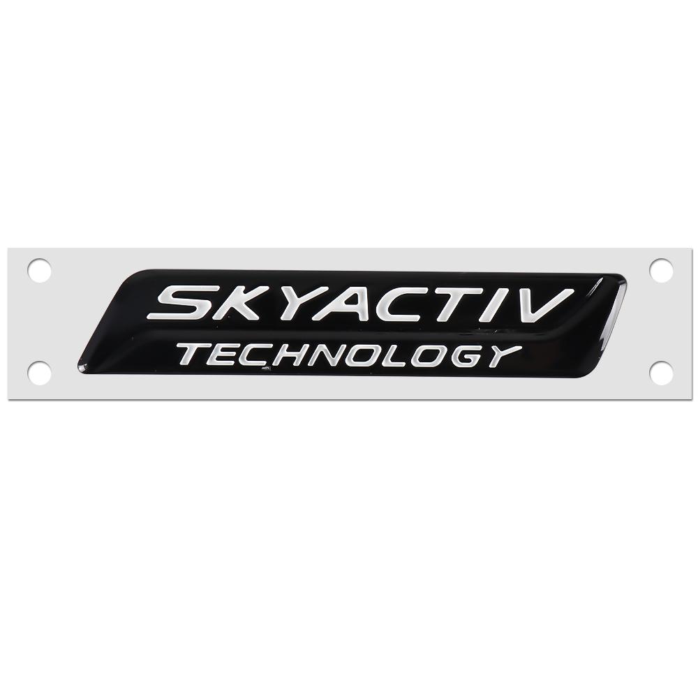 3D ABS Skyactiv Стиль Эмблемы Автомобиля Боковое Крыло Кузова Декоративная Наклейка Для Mazda 2 3 5 6 Axela Atenza Speed 6 CX-3 CX-4