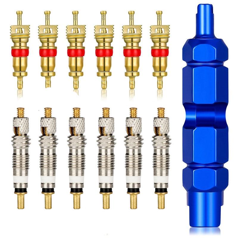 Инструмент для ниппеля с сетчатым рисунком для горного велосипеда со съемным ключом для французского ниппеля