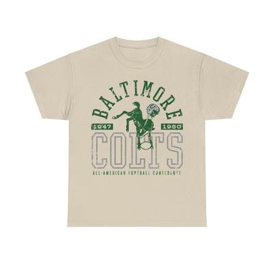 Футболка Baltimore Colts 1947-1950 Команда по американскому футболу штата Мэриленд