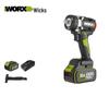 WORX 20V Cordless Brushless Impact Wrench CN plug (adapter included)