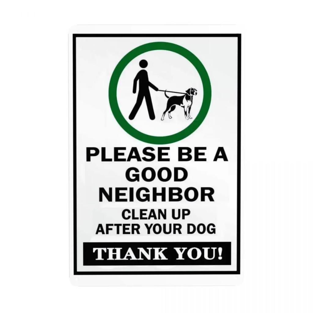 Keine Hunde erlaubt Metall Zinn Zeichen Retro kein Hund Poop Zeichen Zinn dekorative Zeichen Plaketten Club Cafe Restaurant