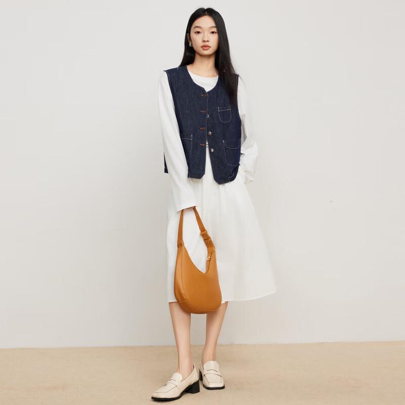 Elva' Island Женский повседневный джинсовый жилет