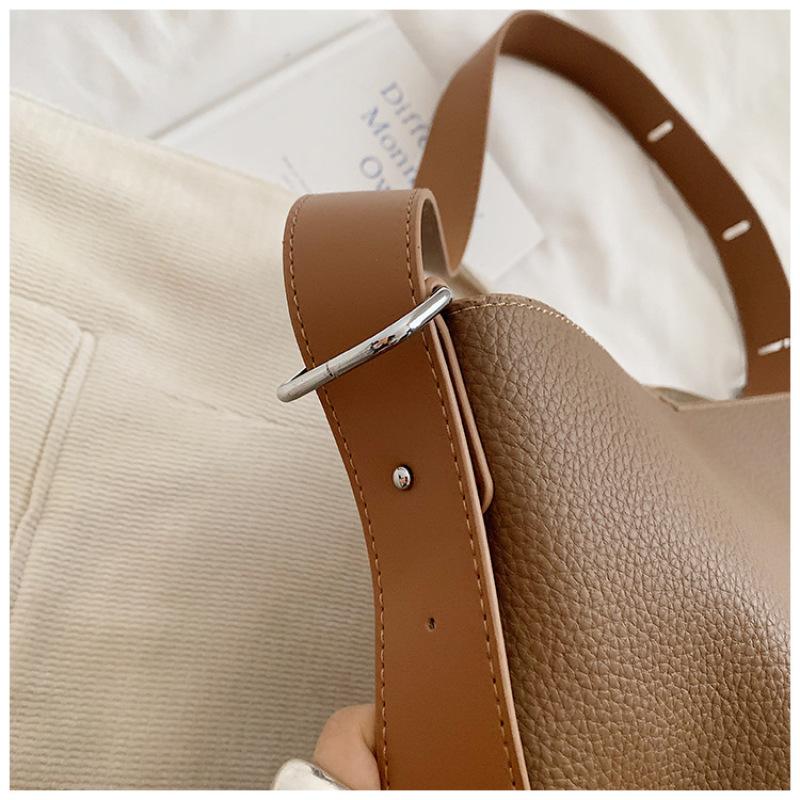 Tooxika Французская ретро сумка-ведро большой вместимости новая универсальная сумка сумка-мессенджер