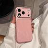 Чехол для iPhone 17 Pro с большим окном, марлей и боковыми наклейками для моделей 14, 15, 16 Pro