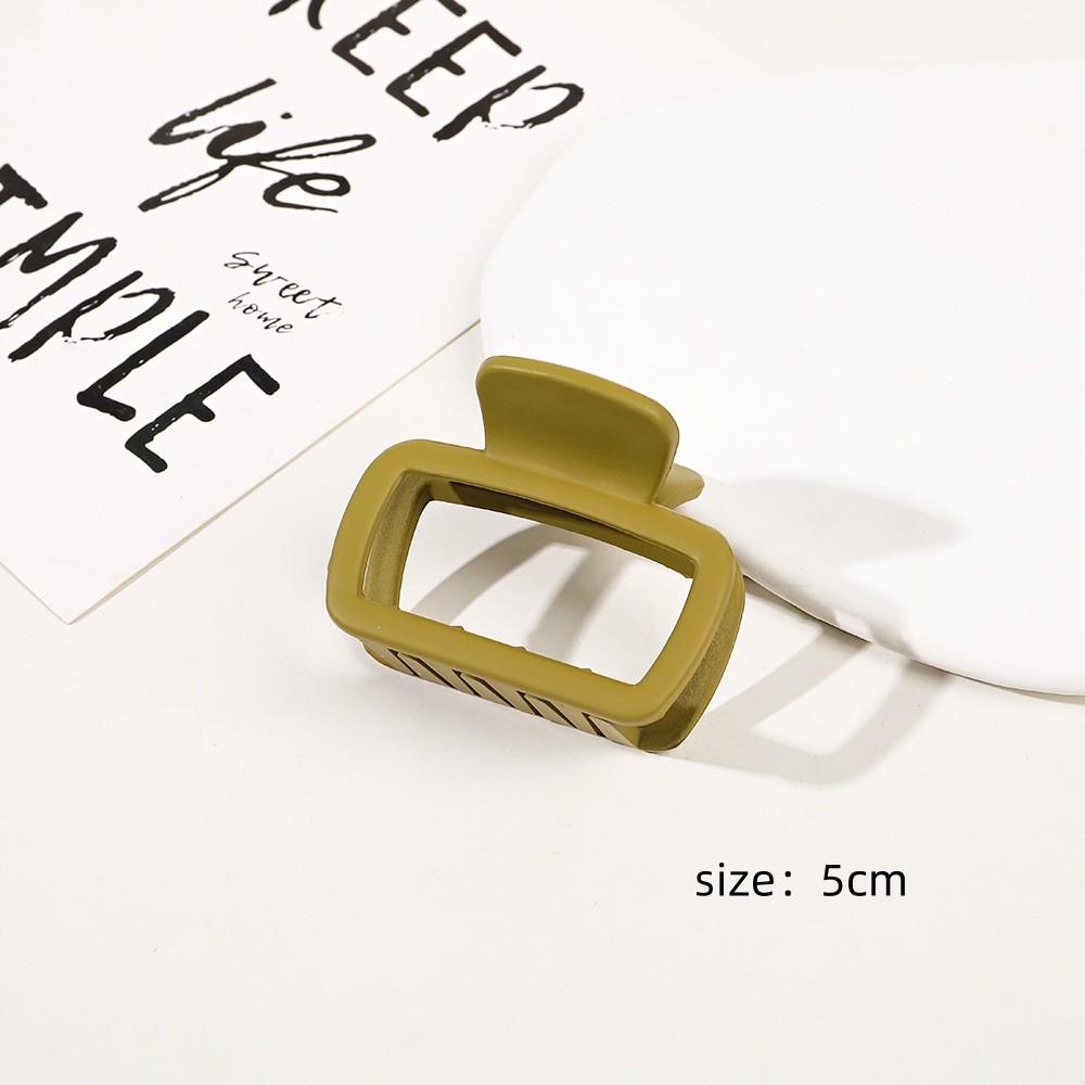 1pcs Korean Coffee Large Hair Claws Acrylic Hairpins Barrette Crab Hair Clips Headwear for Women Girls Braiders Hair Accessories