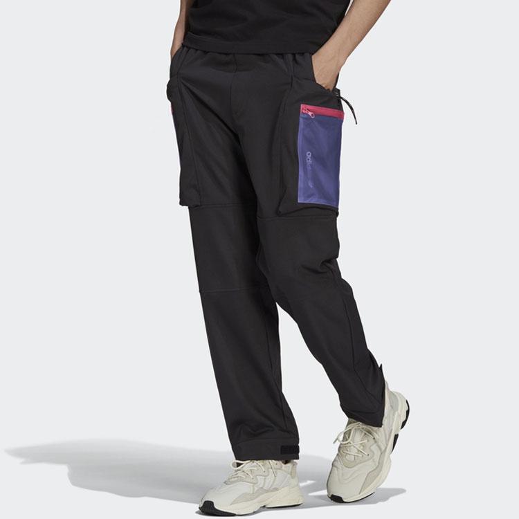 adidas Оригинальные G Outd Карго П Трикотажные спортивные штаны Мужские Черные H09349
