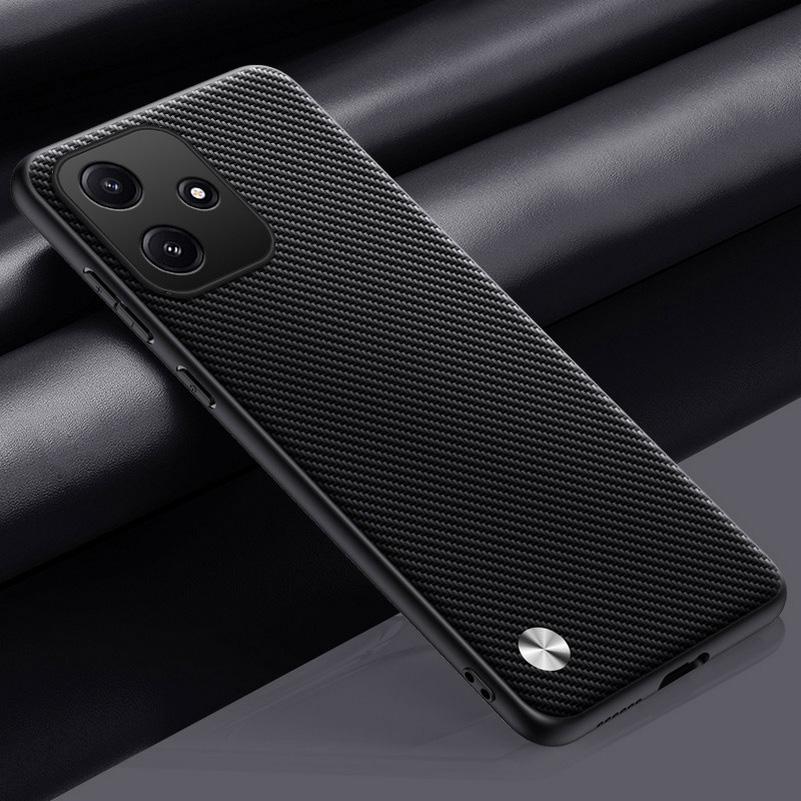 Чехол из искусственной кожи для POCO X6 Pro F5 Pro X5 M5 C40 X4 GT M4 Pro F4 F3 M3 Pro X3 NFC, роскошный гибридный жесткий чехол для телефона, мягкий чехол из ТПУ