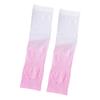 1 Pair Summer Ice Silk Arm Sleeves Gradient Color UV Sun Protection Breathable Elastic Men Women Outdoor Cycling Fishing Long Cooling Arm Cover