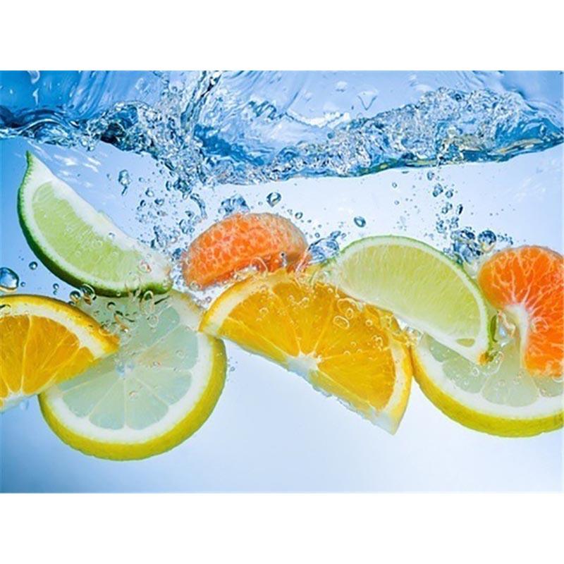 5D DIY Набор для алмазной живописи Освежающие фрукты Искусство Алмазная вышивка Стразы Украшения для дома