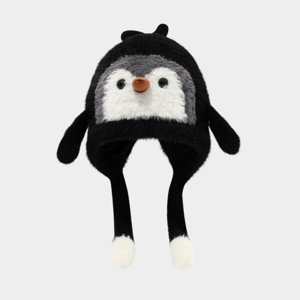 Breathable Fabric Balaclava Hat Thickened Ear Protection Hat Cute Children's Warm Hat Children