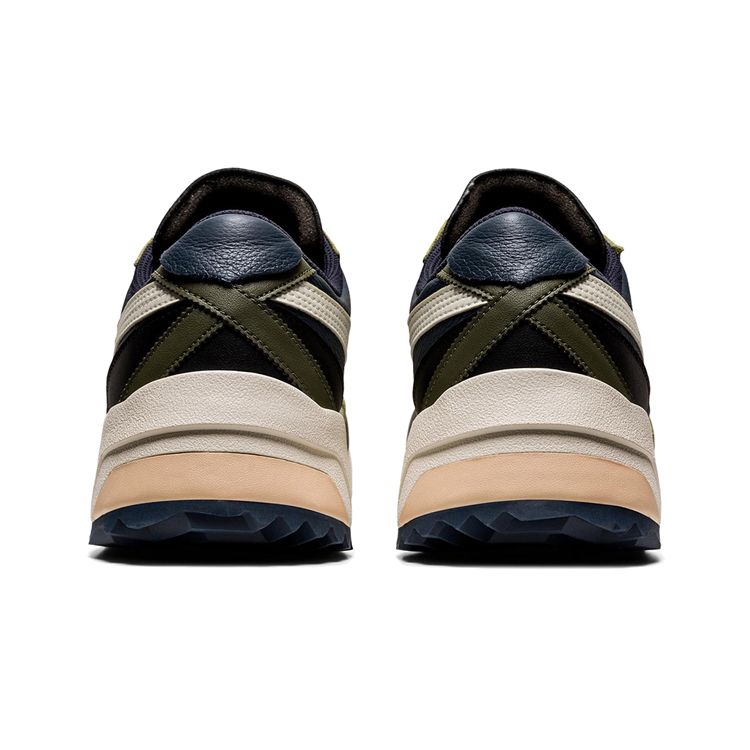 ONITSUKA TIGER Delegation EX Ретро Повседневные Легкие Дышащие Низкие Кроссовки Унисекс Кроссовки Белый Синий Зеленый 1183A559-401