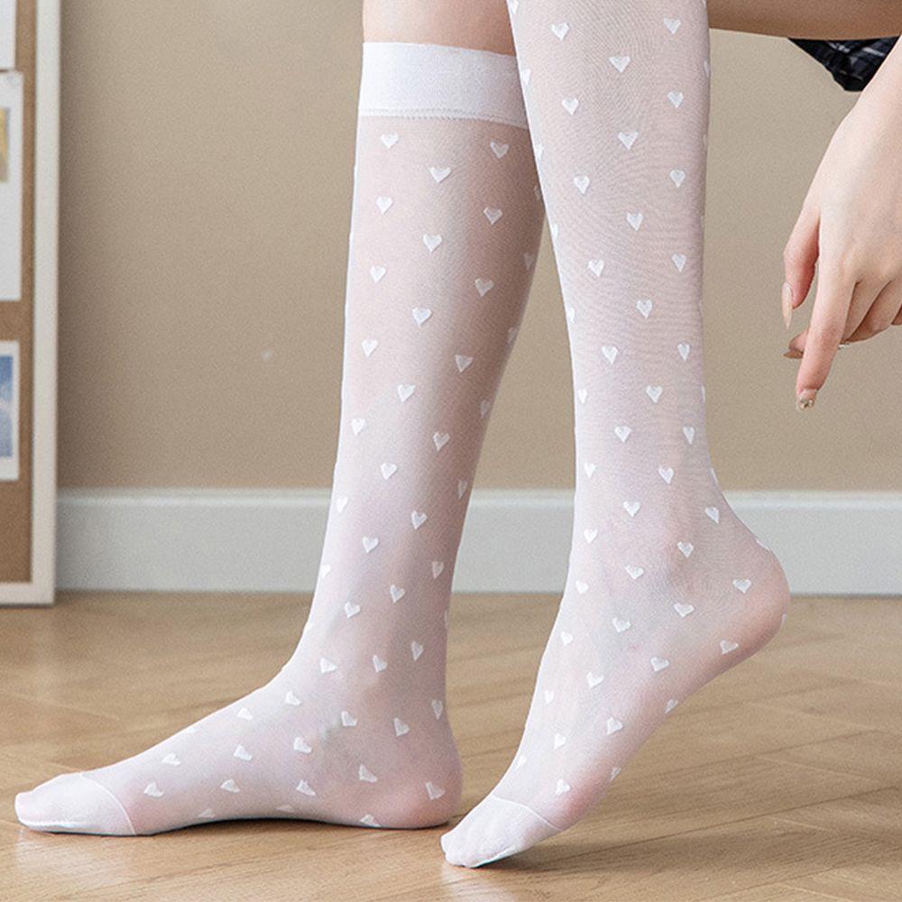 JK Uniform Accessories Ultra-Thin Korean Style Long Tube Hosiery Women Stockings Lolita Calf Socks