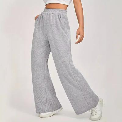 Женские модные повседневные однотонные брюки с высокой талией и принтом, брюки и капри