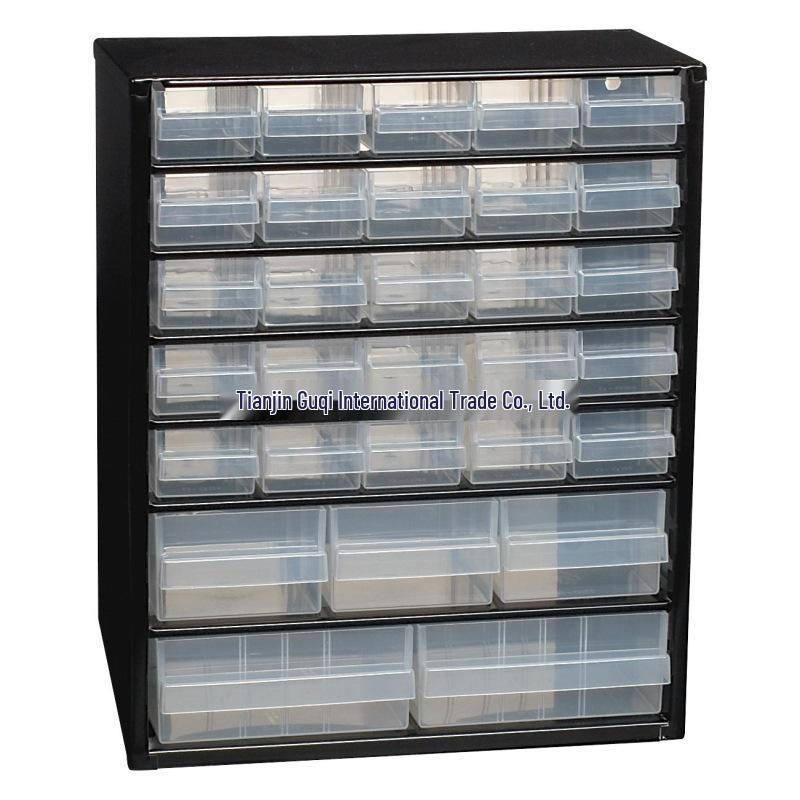 30-Drawer Raaco Storage Cabinet, 150x375x306mm