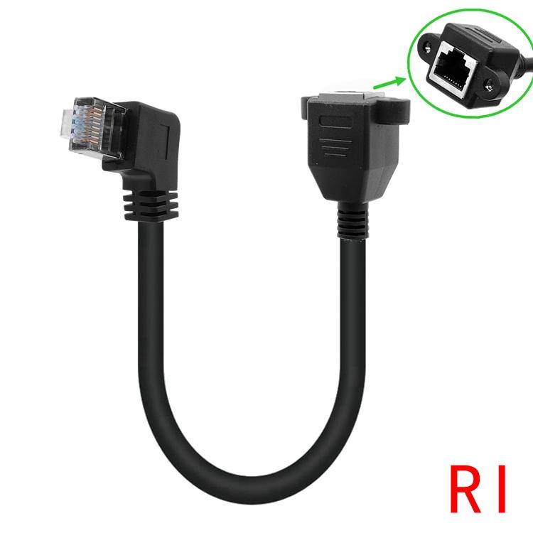 Ethernet-кабель Cat6 RJ45 Прямой угол UTP Сетевой кабель Патч-корд 90 градусов Cat6a Lan-кабель для ноутбука, роутера, ТВ-приставки