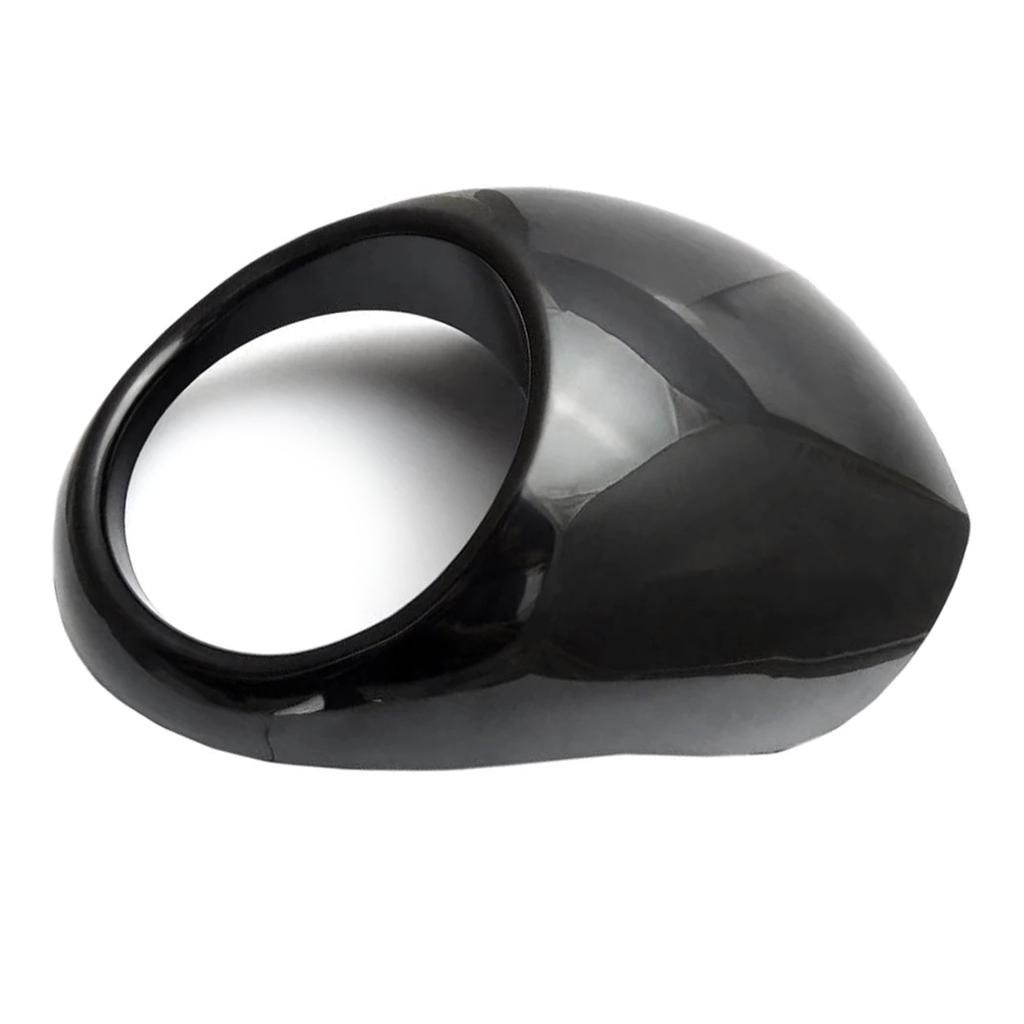 Черный обтекатель ветрового стекла 5,9" Метка отверстия фары для 883 XL 1200