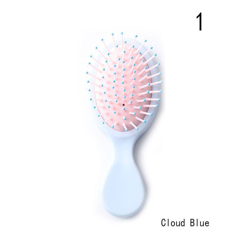 1 шт., дорожная портативная расческа для волос, массажная антистатическая расческа для волос, 1 шт.