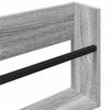 Magazine Shelf Grey Sonoma 80 x 12 x 30 cm Particleboard