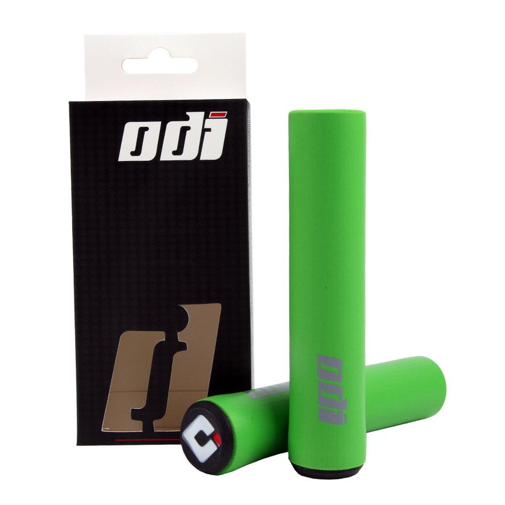 Ultra-light USA ODI Silicone Mountain/Road Dirt-Resistant Bike Handlebar Grips - Shock Absorbing, Foldable Design