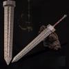 22/30 см Металлическая катана из Elden Ring Аниме Дамасский меч Мини-нож Ниндзя Клинок Полноразмерная японская катана Самурайский сабля Игрушка Подарок