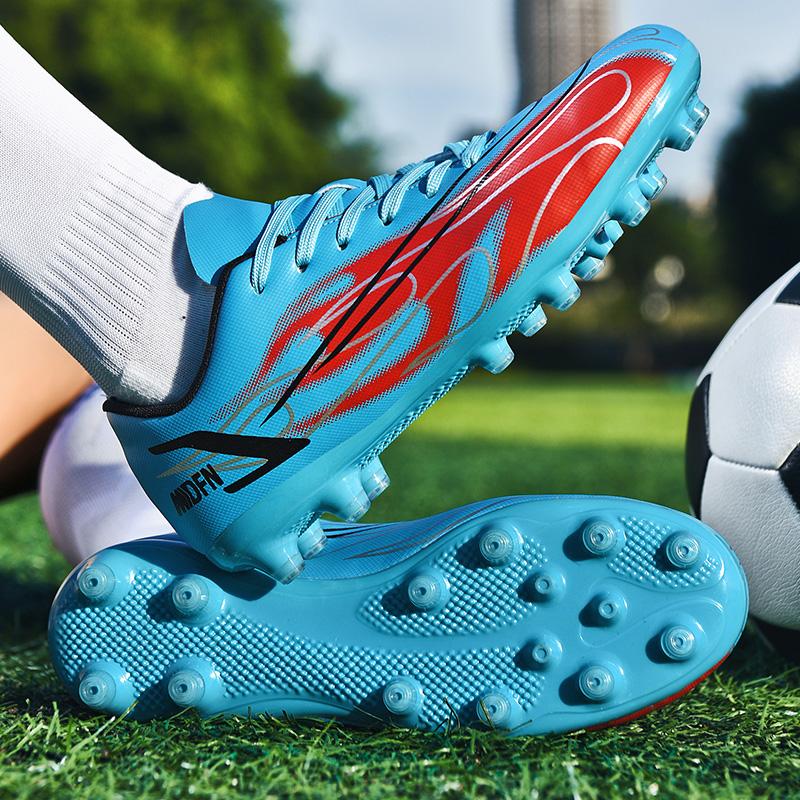 Модные мужские футбольные бутсы FG/TF, нескользящие, для игры на траве, тренировочные бутсы, удобные, модные, дизайнерские, повседневные футбольные бутсы 47