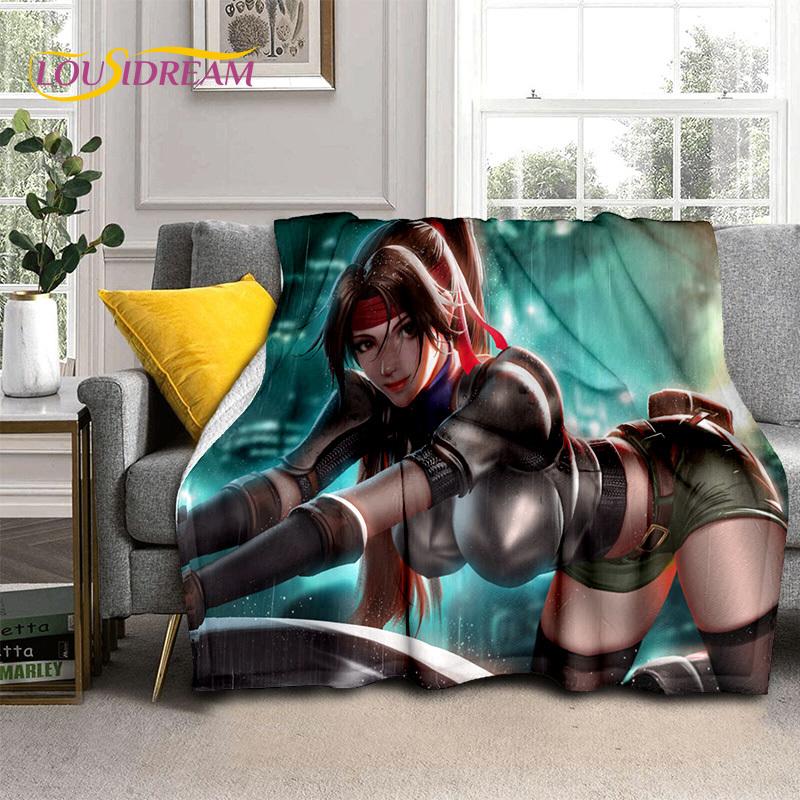 Sexy Lace Beauty Girl Lady Cartoon Anime Character Blanket,Soft Throw Blanket for Home Bedroom Bed Sofa Picnic Office Cover Gift