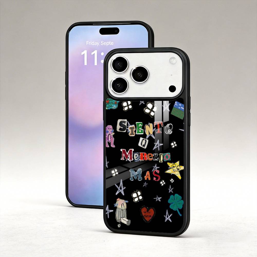 L-Латинский M-Мафия Чехол для телефона Магнитный Для iPhone17 16 15 14 13 12 Pro Max Для Magsafe Беспроводная зарядка Чехол