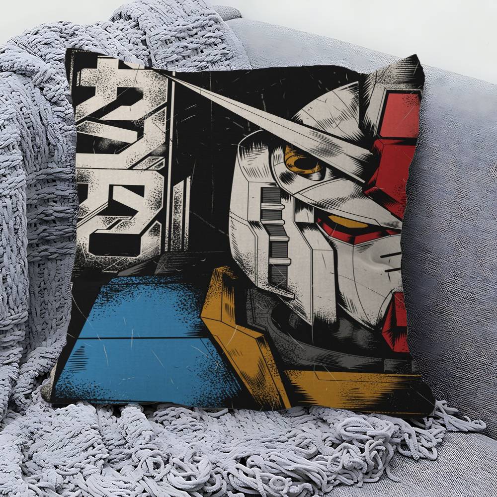 Аниме G-Gundams Персонализированная Наволочка Детская Спальня Декор Дикой Вечеринки Наволочка Подарок на День Рождения Ребенка Душ