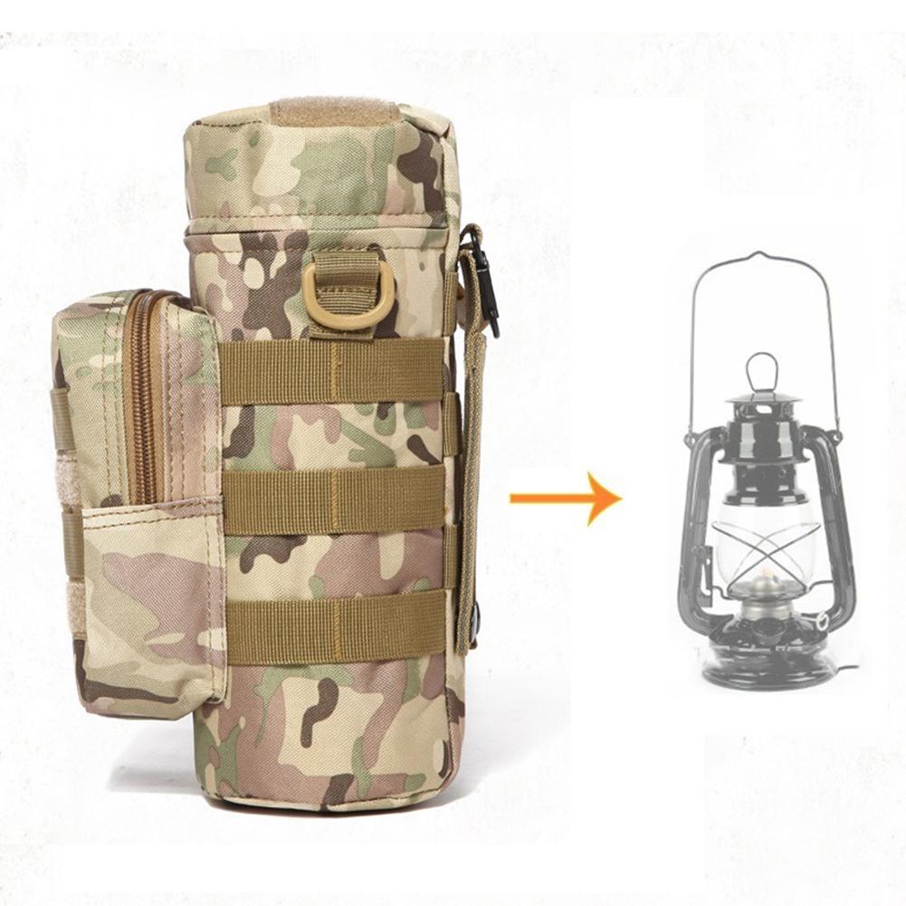 Тактический Чехол для Бутылки Воды Molle Портативный Чехол-Фонарь для Активного Отдыха Туризма Пешего Туризма Рыбалки Тактический Подвесной Чехол для Бутылки