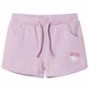 Children's Shorts with Drawstring Mixed Lilac 92/104/116/128/140