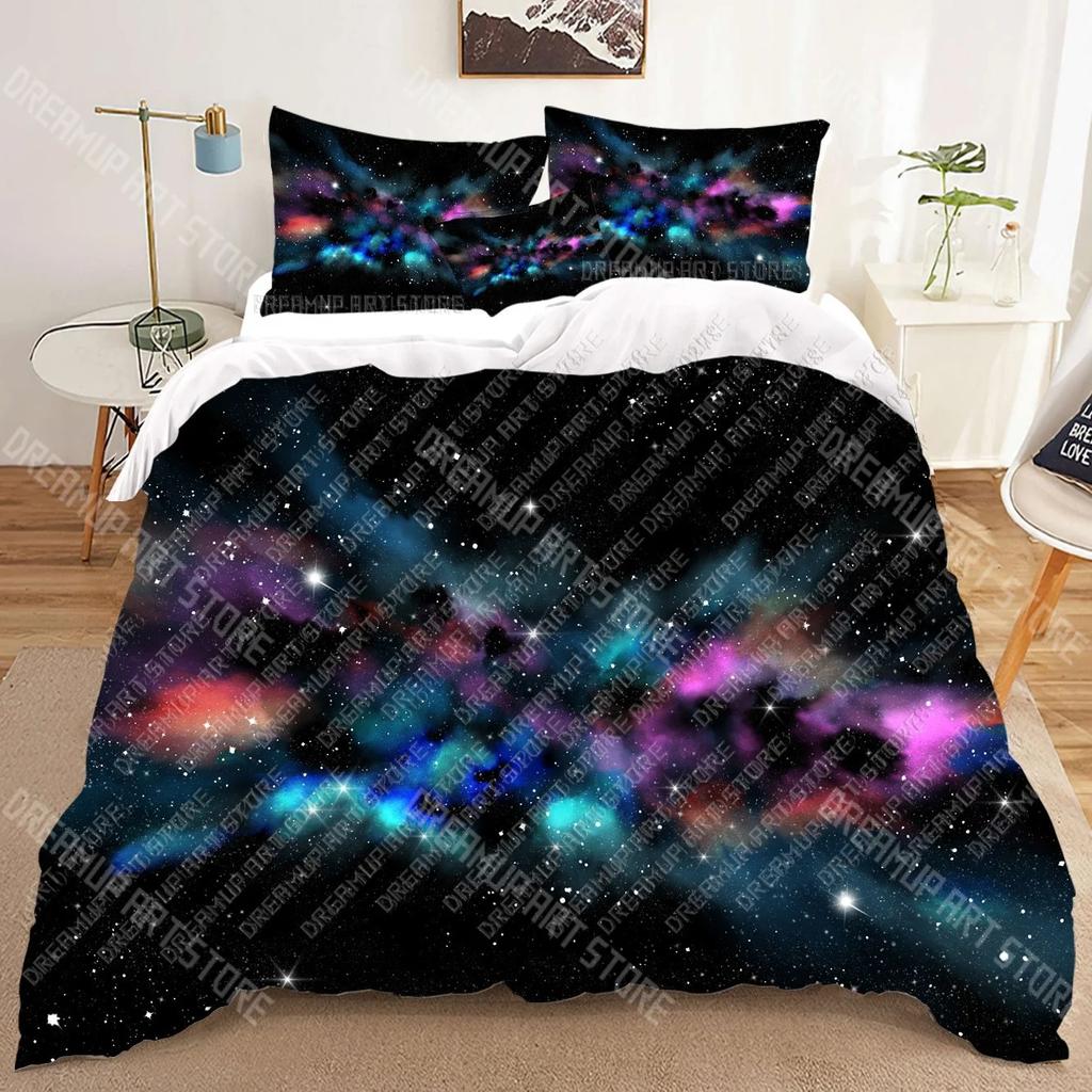 Galaxy Space 3D Bedding Sets Print Duvet Cover Adults_ Children Bed Comforter Birthday Gift Dropshipping