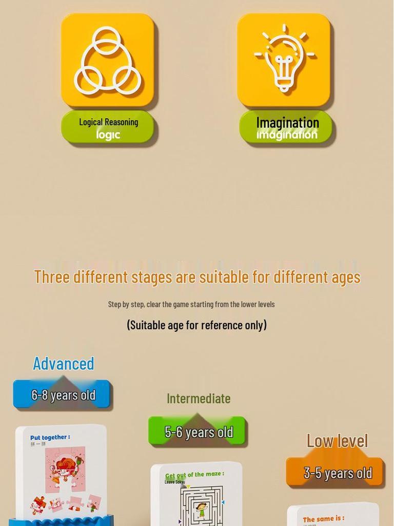 Logic Key Early Education Toy: Children's Interactive Number & Graphics Matching Game for Logical Thinking Training