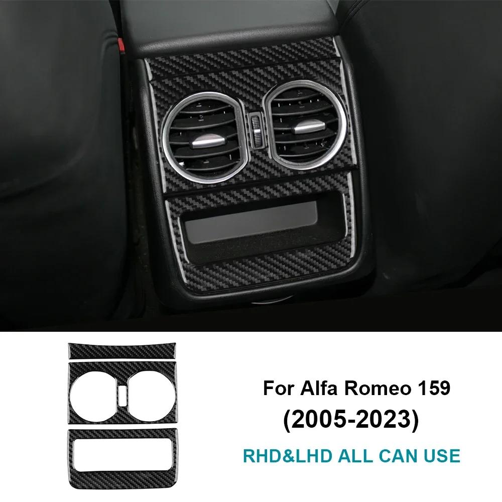 Carbon Fiber Style Interior Sticker for Alfa Romeo 159 2005-2017 2018 2019 2020 2021 2022 2023 LHD RHD Interior Panel