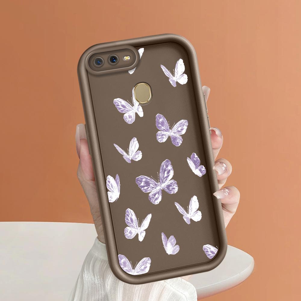 Мягкие силиконовые квадратные лестницы с мультяшным узором, полное покрытие, защита камеры, противоударный чехол для OPPO Reno Realme OnePlus