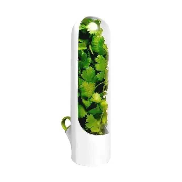 Холодильник Herb Crisper Saver Pod Container Бутылка для консервирования овощей Сохраните зелень/кинзу/мяту/петрушку/спаржу свежими дома