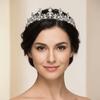 Барочная Свадебная Корона Цинк Сплав Цинка Свадебные Диадемы Винтажная Королева Принцесса Корона Костюмированная Вечеринка