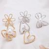 1PC Accessories Alloy Lapel Pin Fixed Buckle Mini Brooch Removable Collar Pins Flower Gift Jewelry