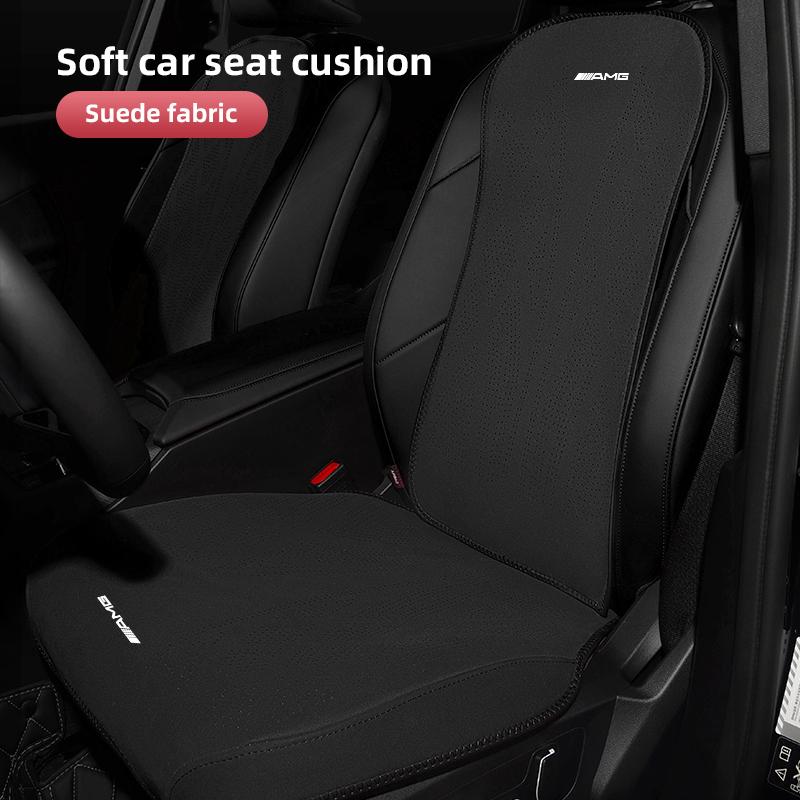 YGIG2 Car Seat Cushion Suede Decal Warm Breathable And Non Slip Pad mat For Mercedes Benz AMG A B C E G CLA GLA W211 W214 W205 W203