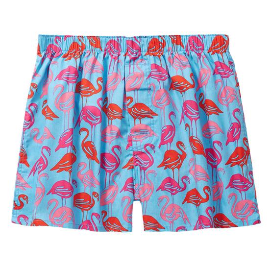 Мужские боксеры с эластичной резинкой на талии и принтом, свободные бесшовные, быстросохнущие, впитывающие влагу, тонкие домашние шорты больших размеров, шорты для сна, летние трусы