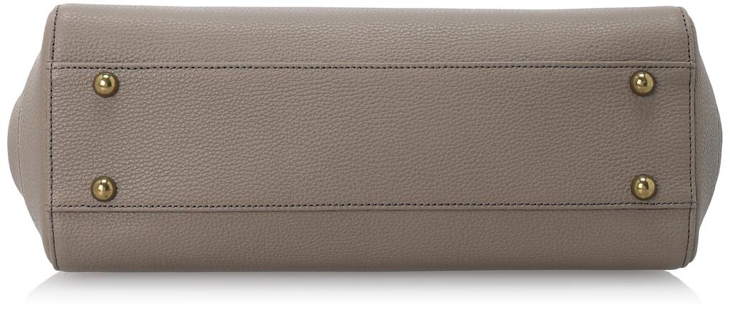 И Jolly Light Shrink Сумка с тиснением на плечо из коровьей кожи Один размер Etoupe Greige [Toff Lodestone] (M)