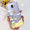 Чехол для Samsung Galaxy J4 2018 SM-J400F Роскошный Прозрачный Силиконовый Мягкий ТПУ Чехол для Телефона Для Samsung J4 Plus J4+ J415F Задняя Крышка Capa